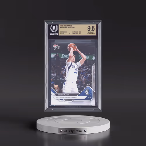 2025 Topps Now #6 Cooper Flagg (BGS 9.5 GEM MINT)