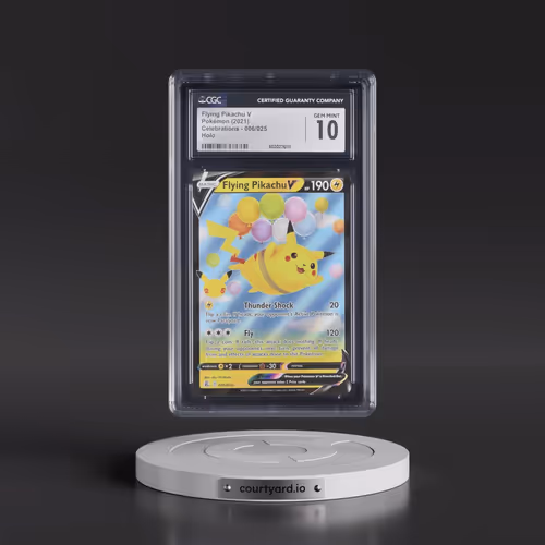 2021 Celebrations #006/025 Flying Pikachu V - Holo (CGC 10 GEM MINT)
